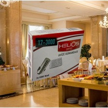 Helios Avi̇ze Kumandasi 220-240V 50-60hz 3 x 1000 Watt 3 Kanalli Avi̇ze Kumandasi Helios 17-300