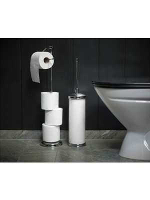 Ikea Balungen Tuvalet Kâğıtlığı Krom Kaplama, Ayaklı
