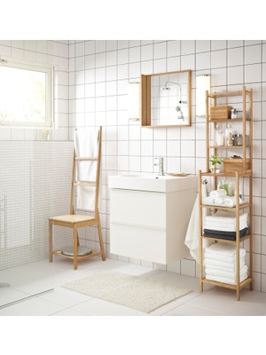 IKEA Ragrund Banyo Rafı Bambu, 33X28X163 cm Dolap