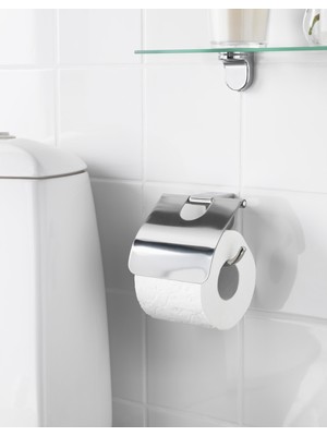 Ikea Kalkgrund Tuvalet Kâğıtlığı Krom Kaplama