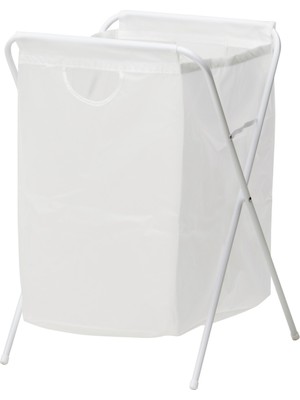 Ikea Jall Çamaşır Sepeti Beyaz, 70 Litre