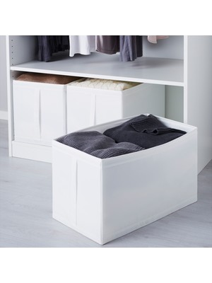 Ikea Skubb Kutu Seti 3 Adet, 31X55X33 Cm, Beyaz