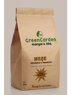 Green Garden Meşe Tütsüleme Aroma Talaşı - Mangal Barbekü Tütsü ve Aroma Talaşı - Meşe 3 Litre