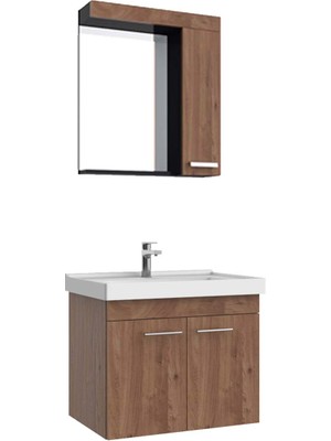 Creavit Note Banyo Dolabı Alt Modül + Dolaplı Ayna  85 cm Everest