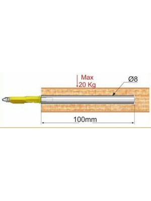 Agt Duvar Rafı Parlak Beyaz Mdflam Uçan Raf 70 x 20 cm