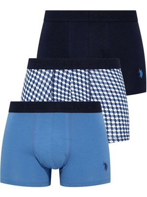 U.S. Polo Assn. 3'lü Erkek Boxer 80256