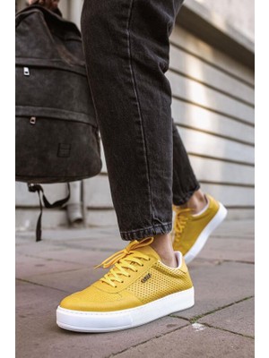 Pabucmarketi Sarı Günlük Erkek Ayakkabı