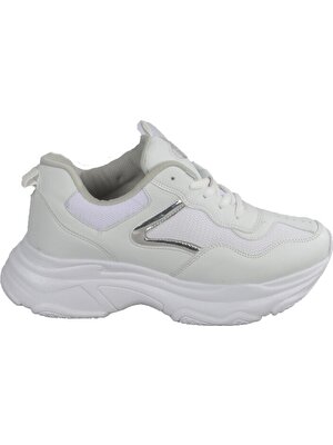 Pabucmarketi Beyaz Unisex Spor Ayakkabı (Yaz)