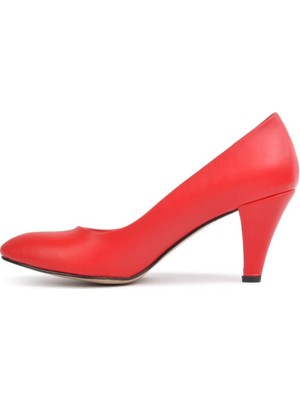 Pierre Cardin Kırmızı Kadın Topuklu Ayakkabı