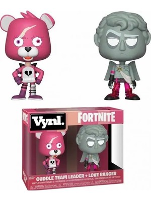 Funko Vynl 4" 2-Pack Fortnite Cuddle Team Leader  Love Ranger