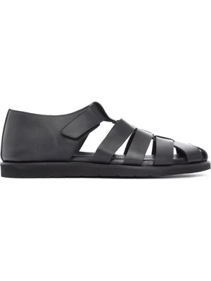 Tamer Tanca Erkek Deri Sandalet 537 449 Erk Sndlt Y21