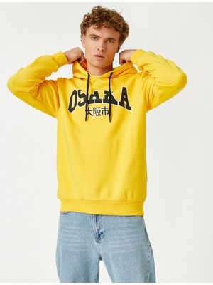 Koton Osaka Baskılı Kapşonlu Sweatshirt