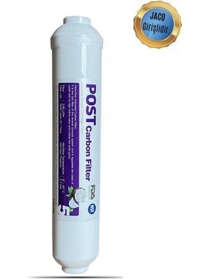 Evora Post Karbon 10'' Jaco Filtre Su Arıtma Filtresi