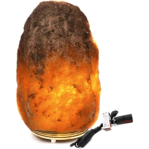 Tuzcu Ahmet Tuz Lambası 3-4 kg Doğal Elde Çekiçlenmiş Açma Kapama Düğmeli