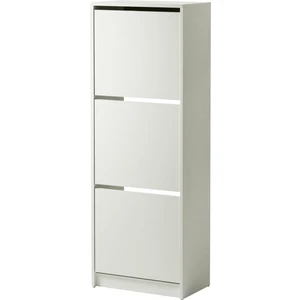IKEA Bissa Ayakkabı Dolabı Beyaz, 49X 28X 135 cm