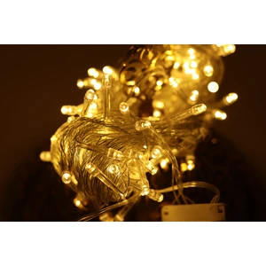 100 LED 10 Metre Gün Işığı Yılbaşı LED & 8 Fonksiyonlu & Prizli Çalışır
