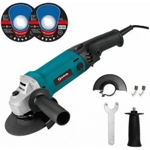Taşlama Makinesi Gator GTR90125 6 Kademe Devir Ayarlı 11000 Rpm Taşlama Makinası 2 Adet Inoks Yedek Kömür