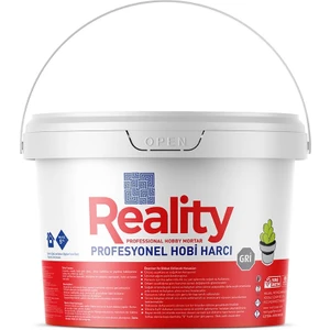 Hızlı Donan Gri Beton Saksı Harcı (5 Kg.)