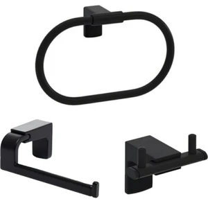 Premium 3'lü Siyah Set