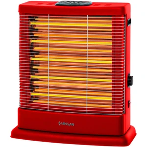 Maxi MS2500 Quartz Elektrikli Isıtıcı Soba Kırmızı