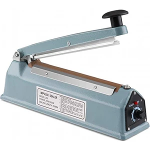 30 cm Metal Kasa Poşet Ağzı Yapıştırma Kapama Makinesi-Yedek Tel ve Teflon Hediyeli