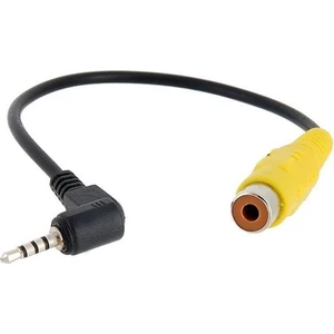 4x Gps Av-In Dönüştürücü Video Kablosu 2,5 mm 4 Boğum Kablo 20 cm