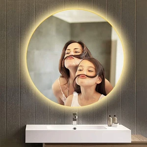 Toprak Dekor 55 cm Ledli Banyo Aynası Günışığı