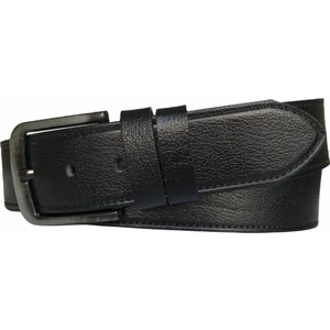 Deri, Siyah 4.5 cm Tek Parça Kot, Spor Kemer