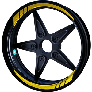 Çınar Extreme Moto Gp Yaldızlı Gold Iç Jant Şeridi Sticker Çınar Extreme