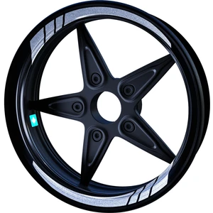 Çınar Extreme Moto Gp Iç Jant Şeridi Sticker Reflektif, Floresan, Özel Renkler Çınar Extreme