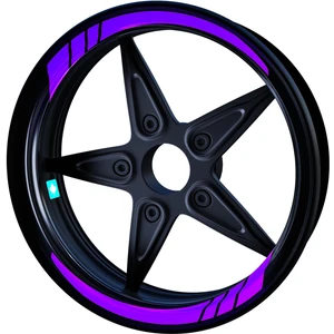 Çınar Extreme Moto Gp Iç Jant Şeridi Sticker Reflektif, Floresan, Özel Renkler Çınar Extreme