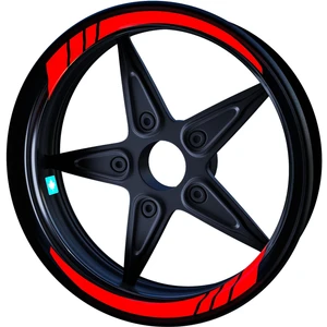 Çınar Extreme Moto Gp Iç Jant Şeridi Sticker Reflektif, Floresan, Özel Renkler Çınar Extreme