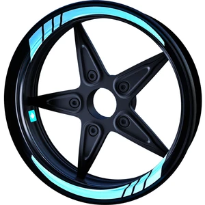Çınar Extreme Moto Gp Iç Jant Şeridi Sticker Reflektif, Floresan, Özel Renkler Çınar Extreme