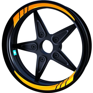 Çınar Extreme Moto Gp Iç Jant Şeridi Sticker Reflektif, Floresan, Özel Renkler Çınar Extreme