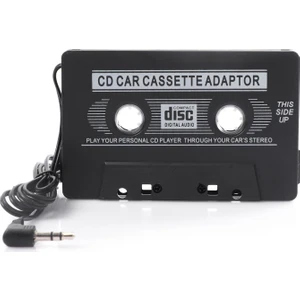 Ultratekno Oto Teyp Kaset Adaptörü Mp3 Mp4 CD Çalar Kablolu Araç Aux Dönüştürücü Player