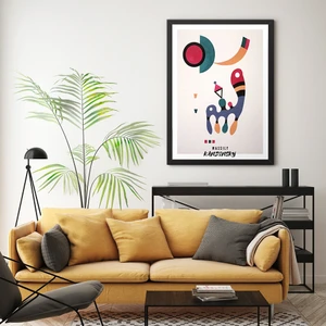 Wassily Kandinsky  Kompozisyon Poster Tablo 70 x 100 cm