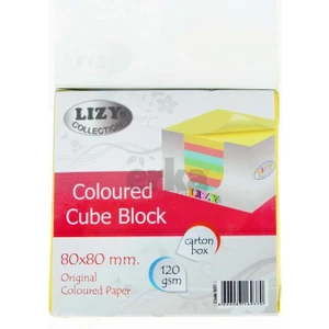 Renkli Küp Blok 80 x 80 mm 500 Adet 937