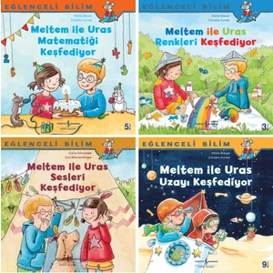 Meltem ile Uras Eğlenceli Bilim Serisi 4 Kitap Set