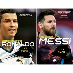 Ronaldo - Messi 2 Kitap Set - Luca Caioli