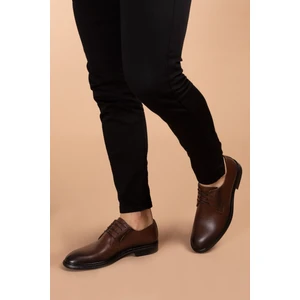 Hakiki Deri, 2 Renk Klasik Deri Erkek Ayakkabı