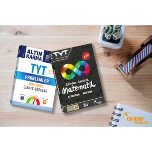 Altın Karma Yayınları  TYT Problemler Çıkmış Sorular ve Sıfırdan Sonsuza Matematik