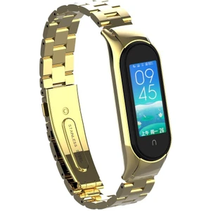 Xiaomi Mi Band 5 Mi Band 6 Tme Çelik Steel Kordon Kayış