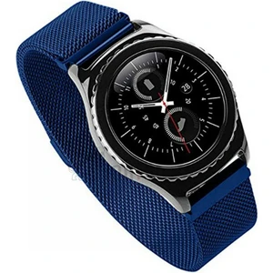Samsung Gear S3 Frontier&classic Metal Hasır Mıknatıslı Tme Kordon