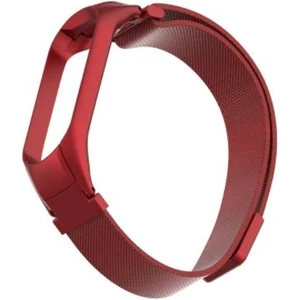 Xiaomi Mi Band 5 Mi Band 6 Tme Metal Hasır Kordon Kayış