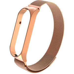 Xiaomi Mi Band 5 Mi Band 6 Tme Metal Hasır Kordon Kayış