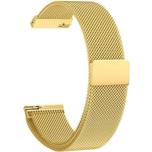 Samsung Gear Watch 42MM Metal Hasır Mıknatıslı Tme Kordon 20MM