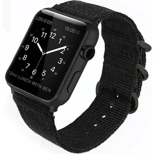 Apple Watch Uyumlu 1 2 3 4 5 6 7 Seri 42MM 44MM 45MM Spor Kanvas Kordon