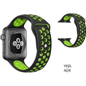 Apple Watch Uyumlu 1 2 3 4 5 6 7 42MM 44MM 45MM Spor Silikon Tme Kordon