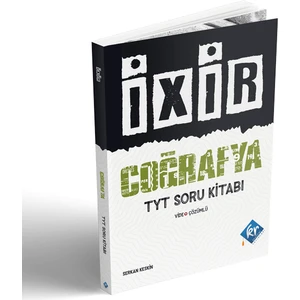 Kr Akademi Yayınları TYT İxir Coğrafya Soru Bankası