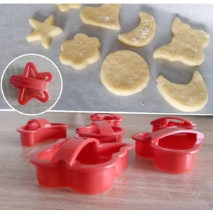 6'lı Kurabiye Bisküvi Kalıbı